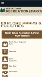 Mobile Screenshot of northtahoeparks.com